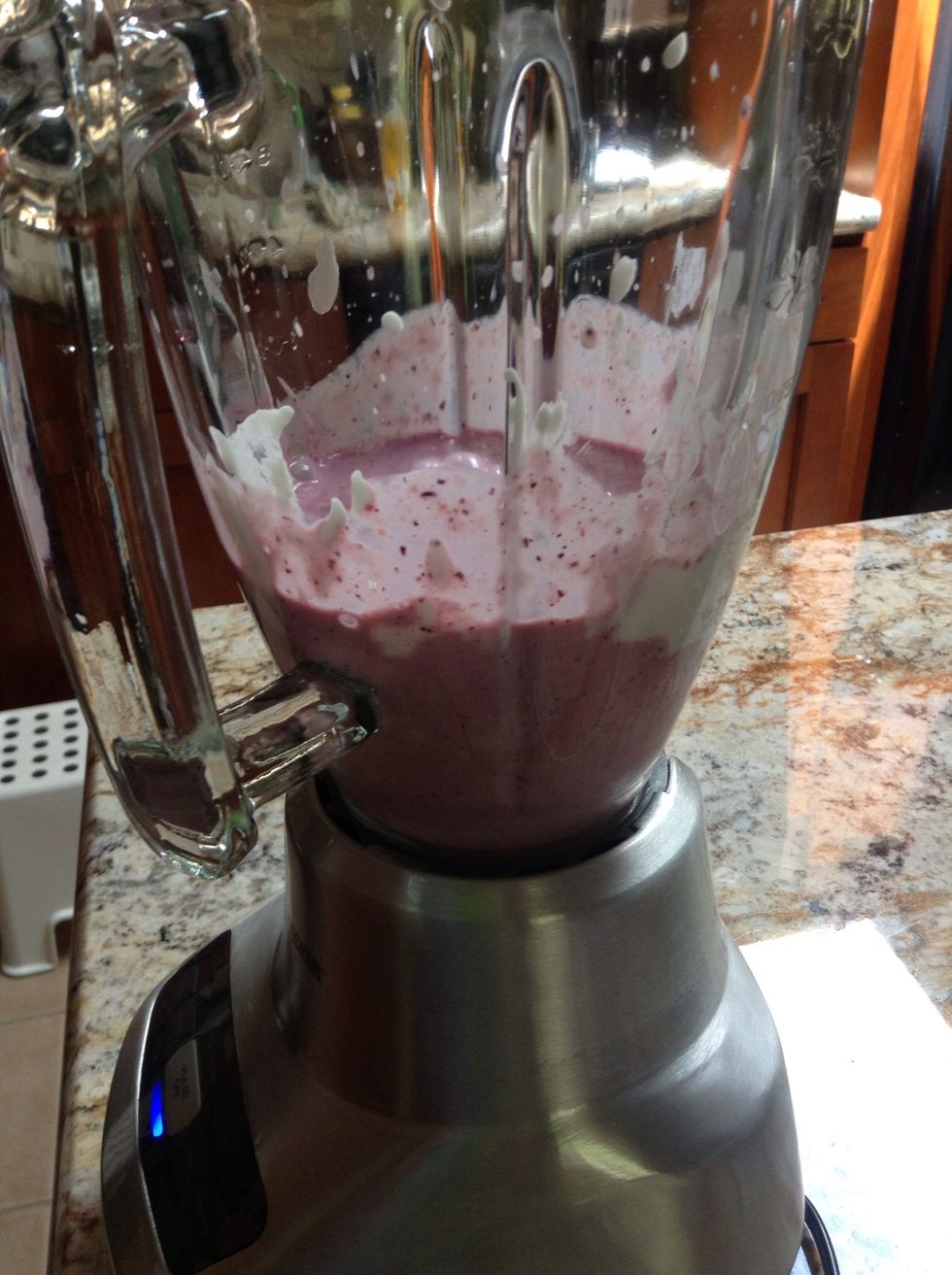 Blend until smooth or preferred texture.