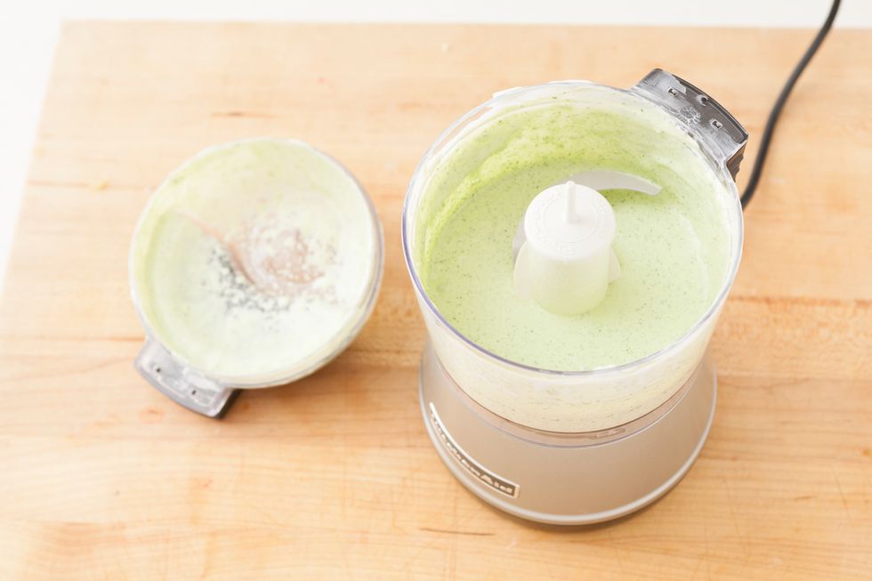 Blend until smooth. Then, set aside.