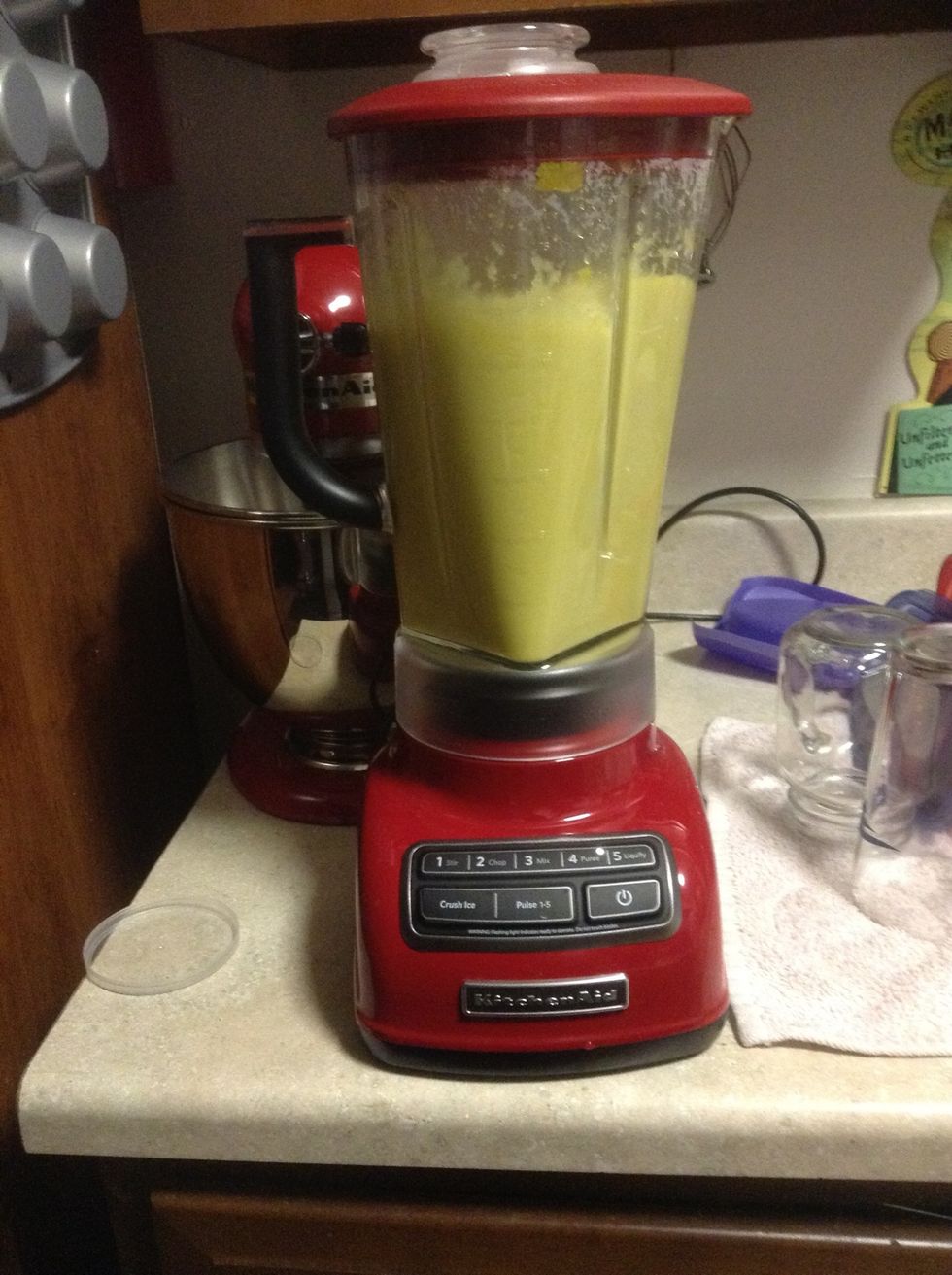 Blend until smooth