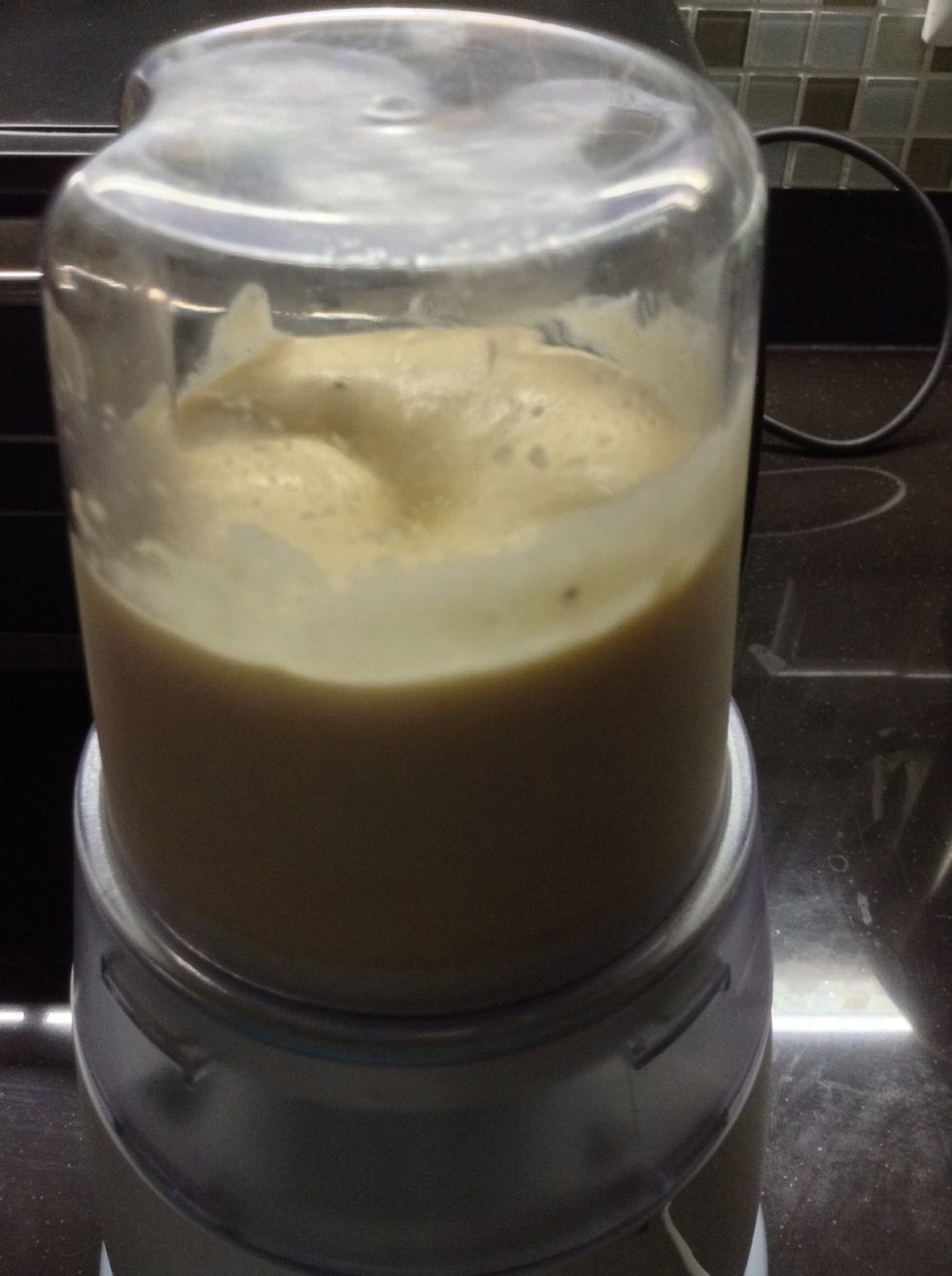 Blend until there's no chunks