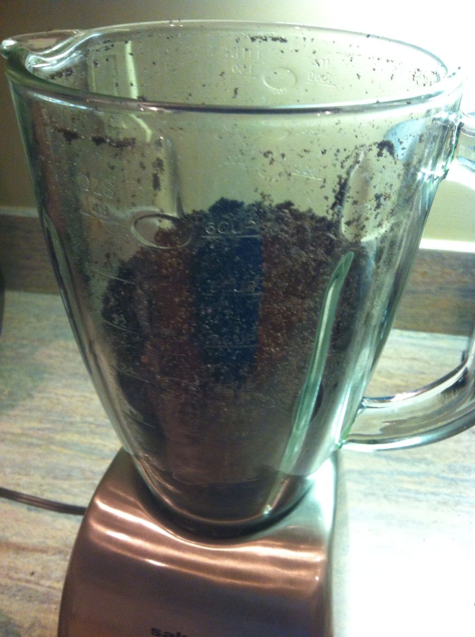Blend until they look like this