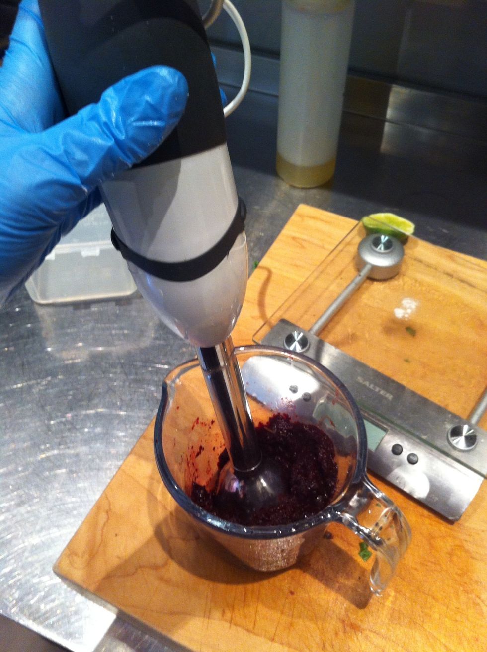 Blend with a stick blender.