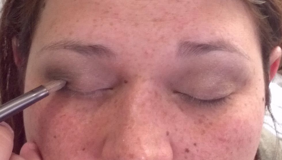 Blended and very shimmery