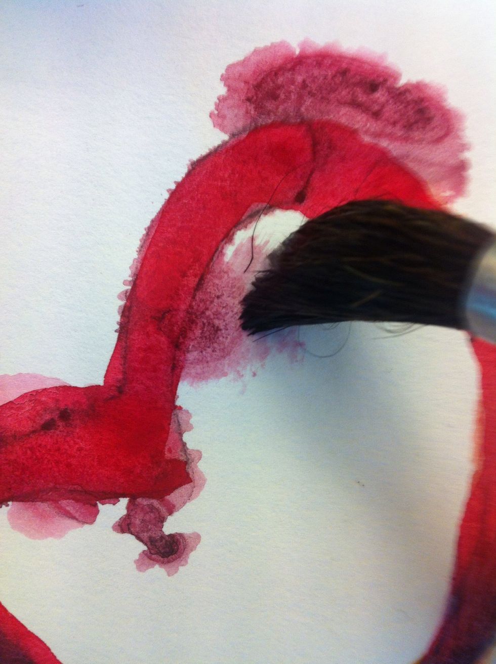 Blended out some smudges
