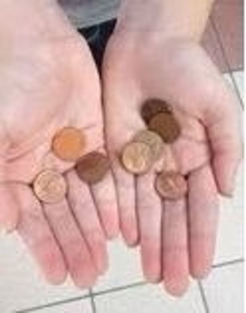 Bless someone with pennies (seriously)...