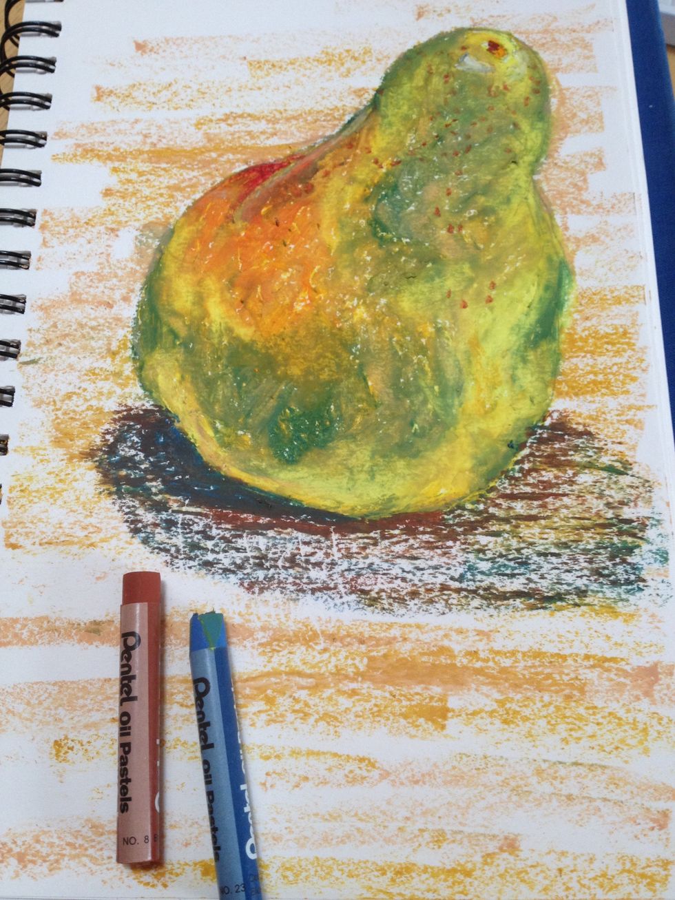 Blue and brown make a great dark if the blue isn't enough or looks too blue. Black is very harsh and will suck the life out of your drawings. Use it in case of emergency only!