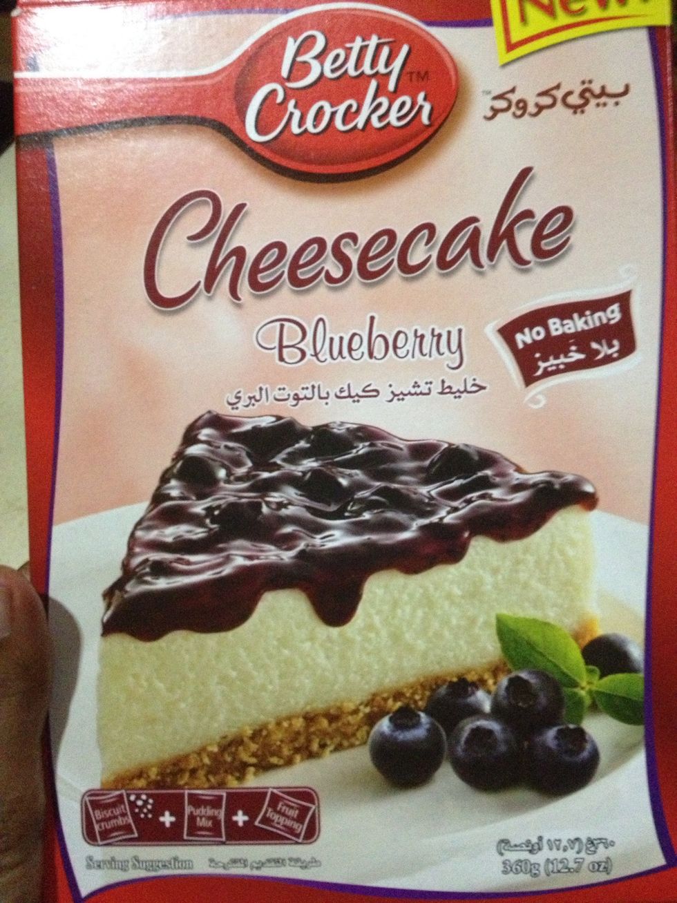 Blueberry Cheese cake mix