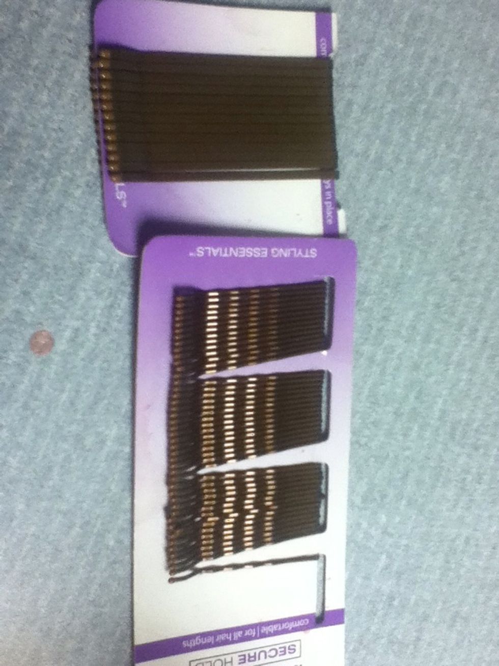 Bobby pins will be your new best friend..