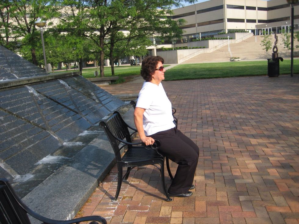 Body lift (chair needs arms) \u2013 hands on chair arms, feet planted, lift body off chair