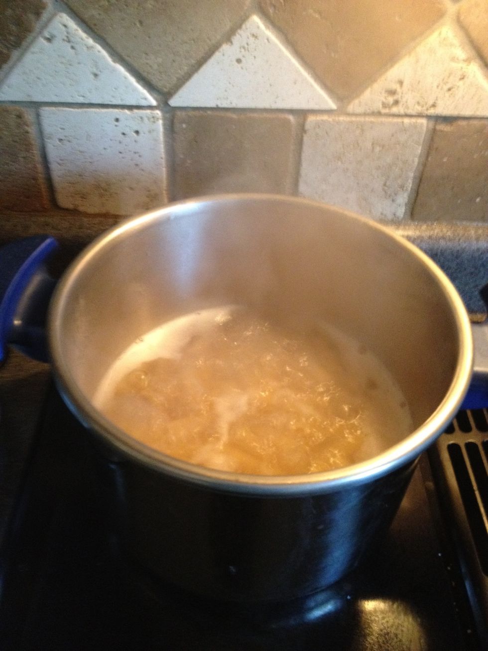 Boil baby boil.. Make sure noodles are boiled till tender