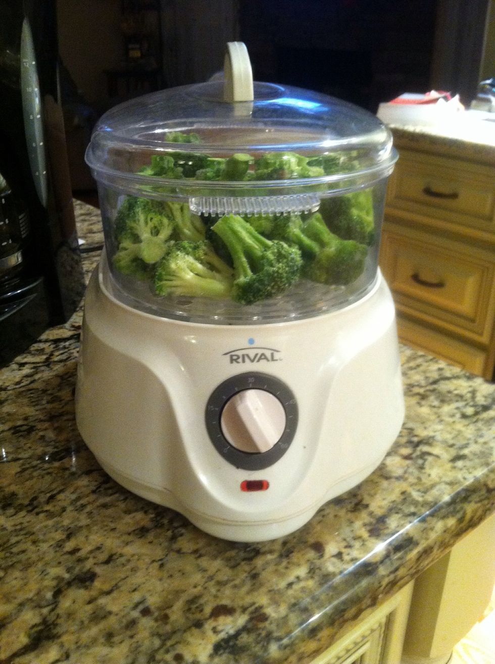 Boil broccoli
