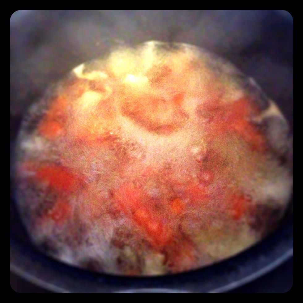 Boil for about 15-20 minutes, until the carrots are tender.