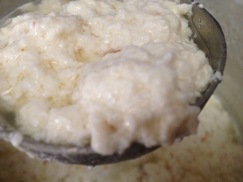 Boil milk in a pot and once it is boiling add lemon juice and let it boil for a couple of minutes it will curdle , water separates from it and looks like this