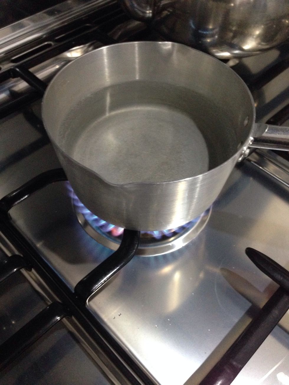 Boil or warm the water