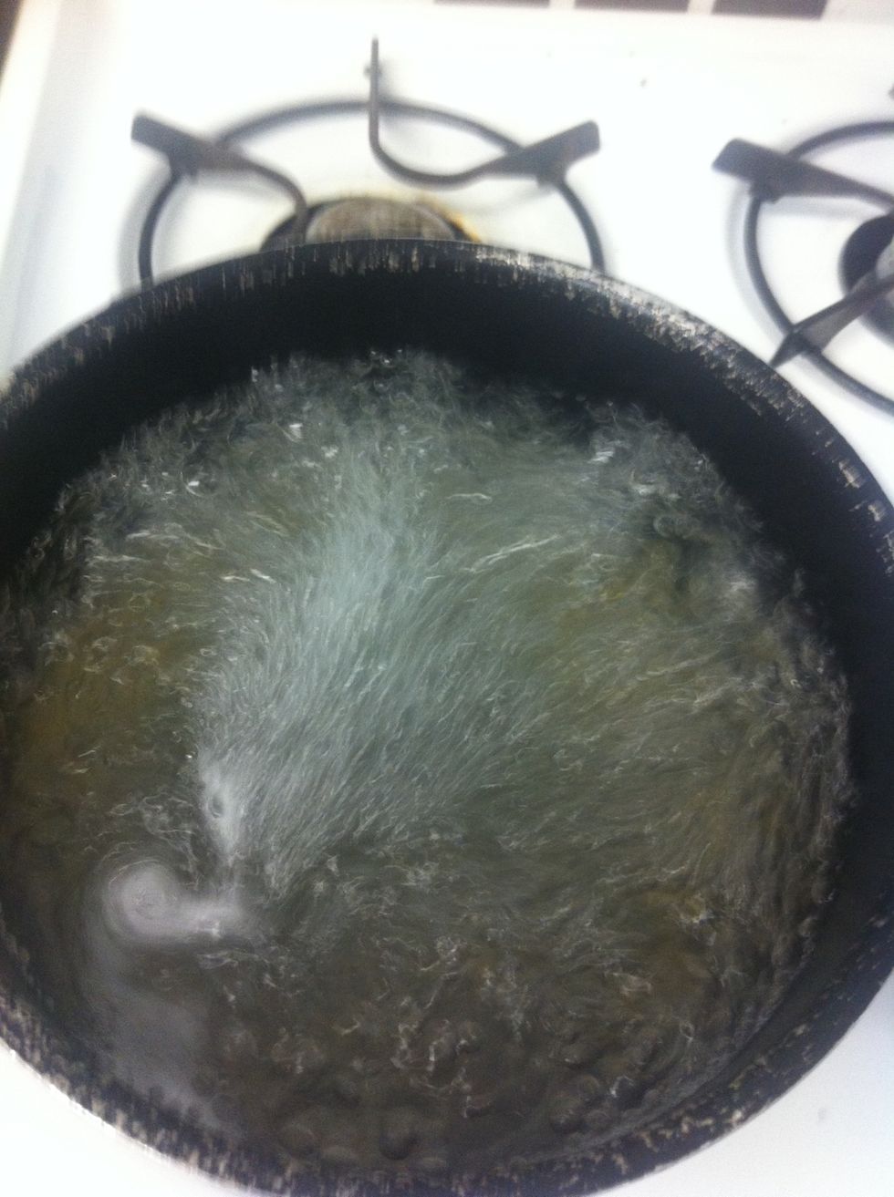 Boil pasta.