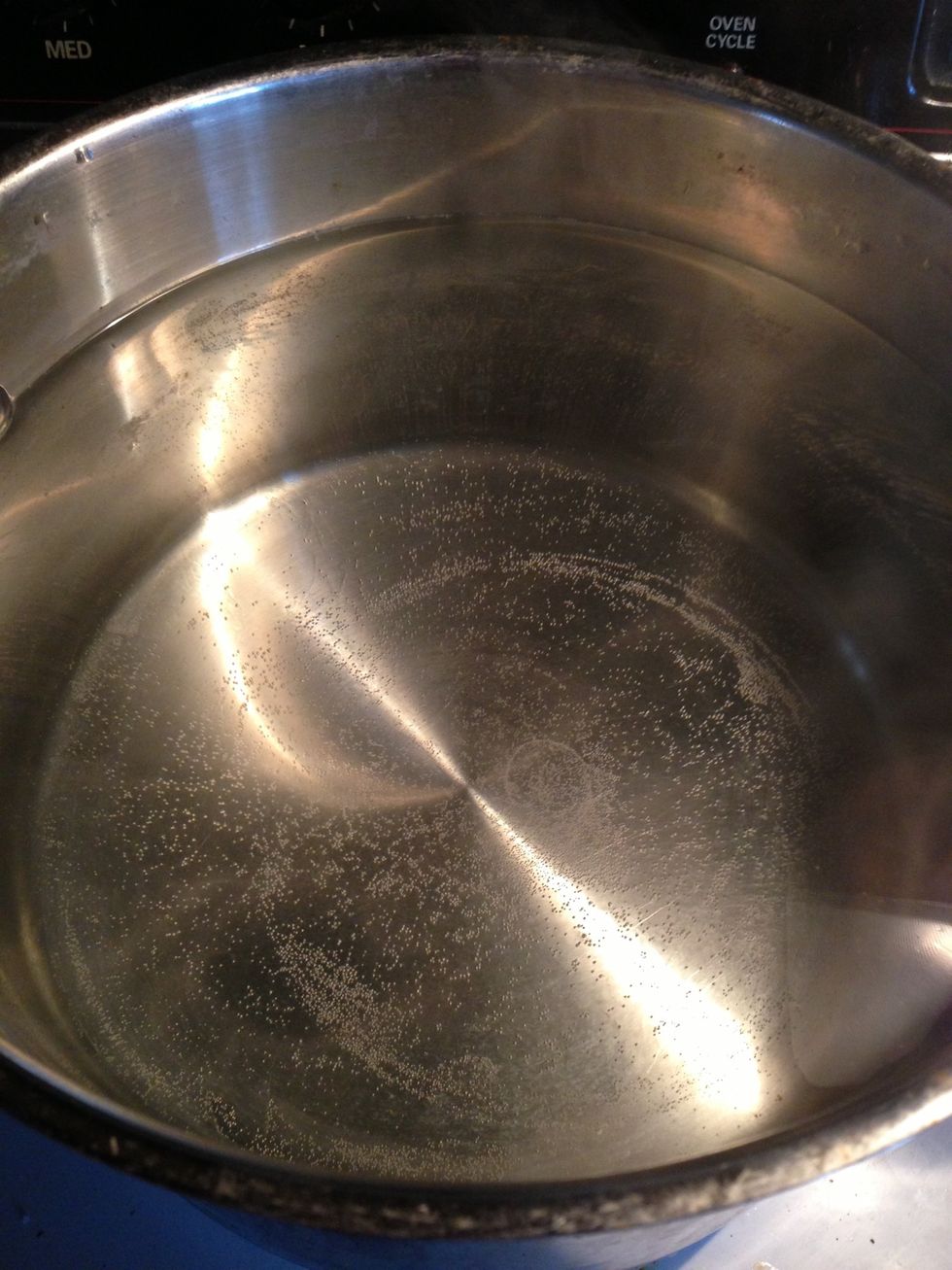 Boil salted water