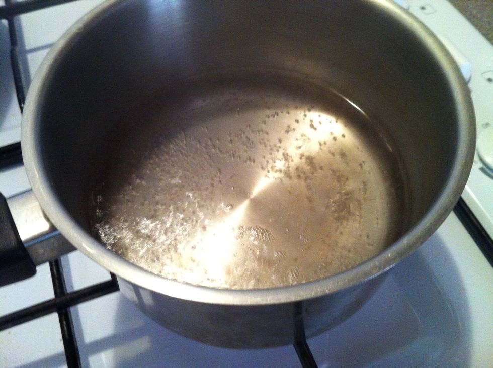 Boil some water in a pot. When it reaches boiling point- add the potatoes and turn the flame to a simmer. Cook until the potato is just tender. Drain & keep aside