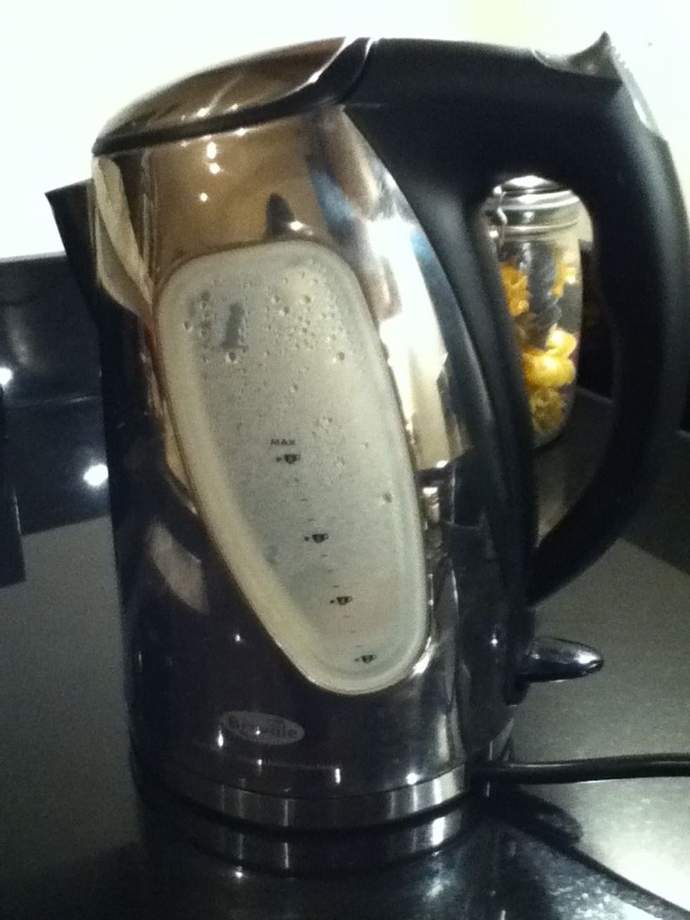 Boil some water, only boil what you need.
