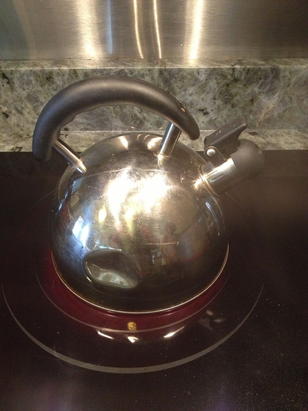 Boil some water.