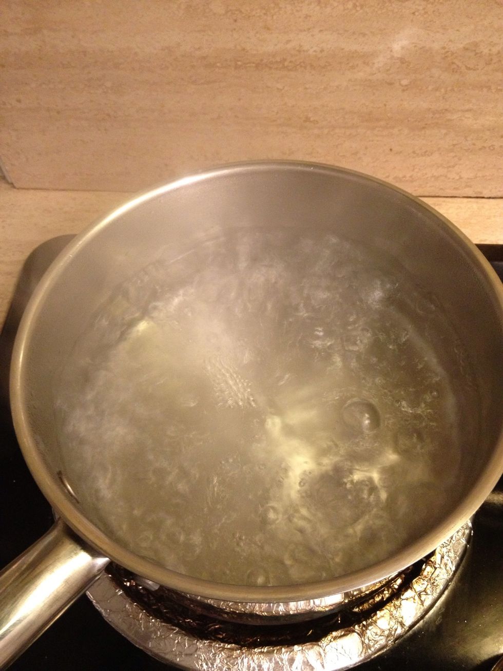 Boil some water.
