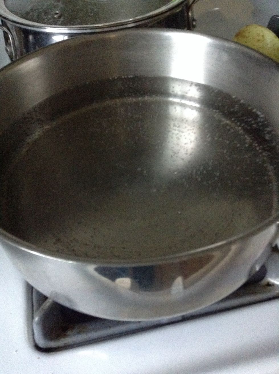 Boil tap water