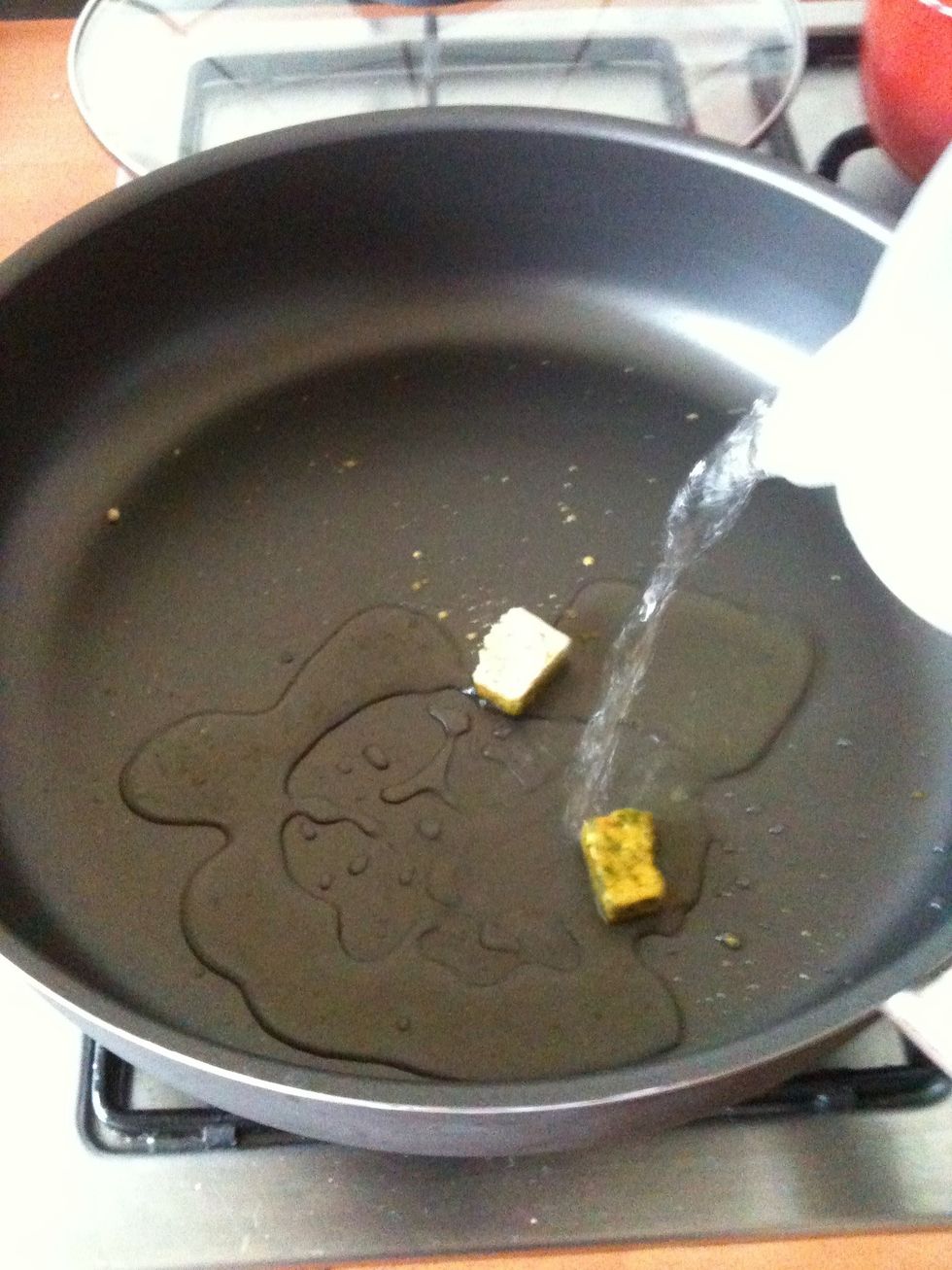 Boil the bouillon