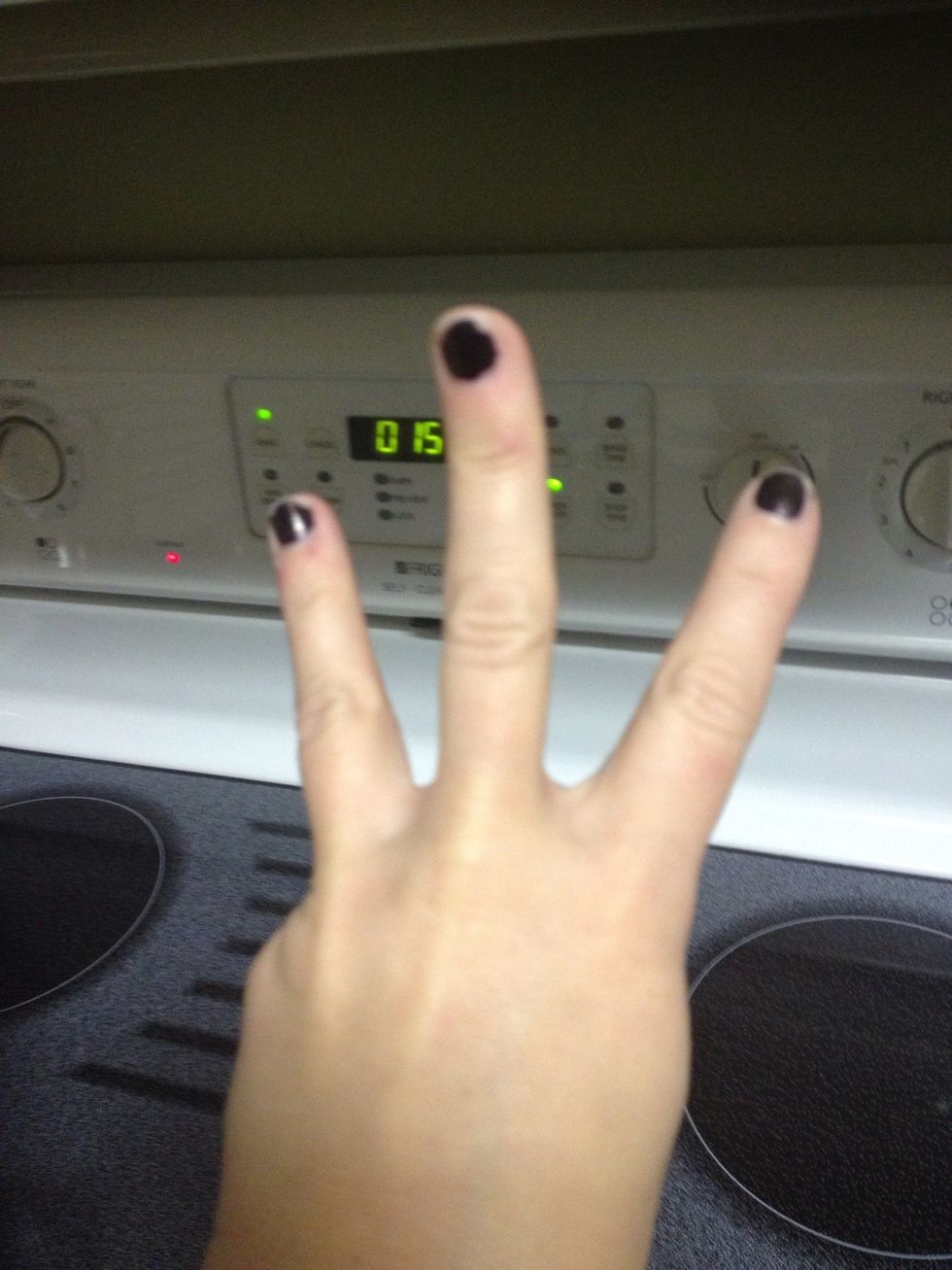 Boil the cans for about 3 hours. Make sure to keep the cans covered with water.