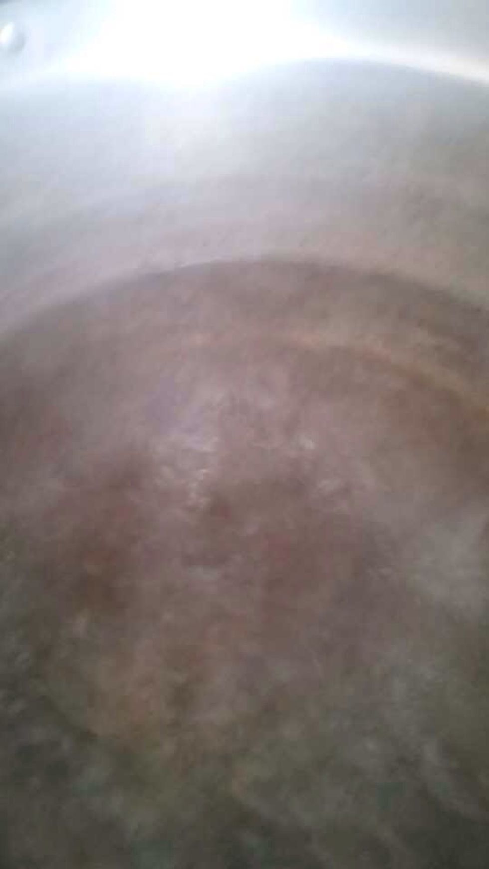 Boil the water for about an hour or until it starts to boil.