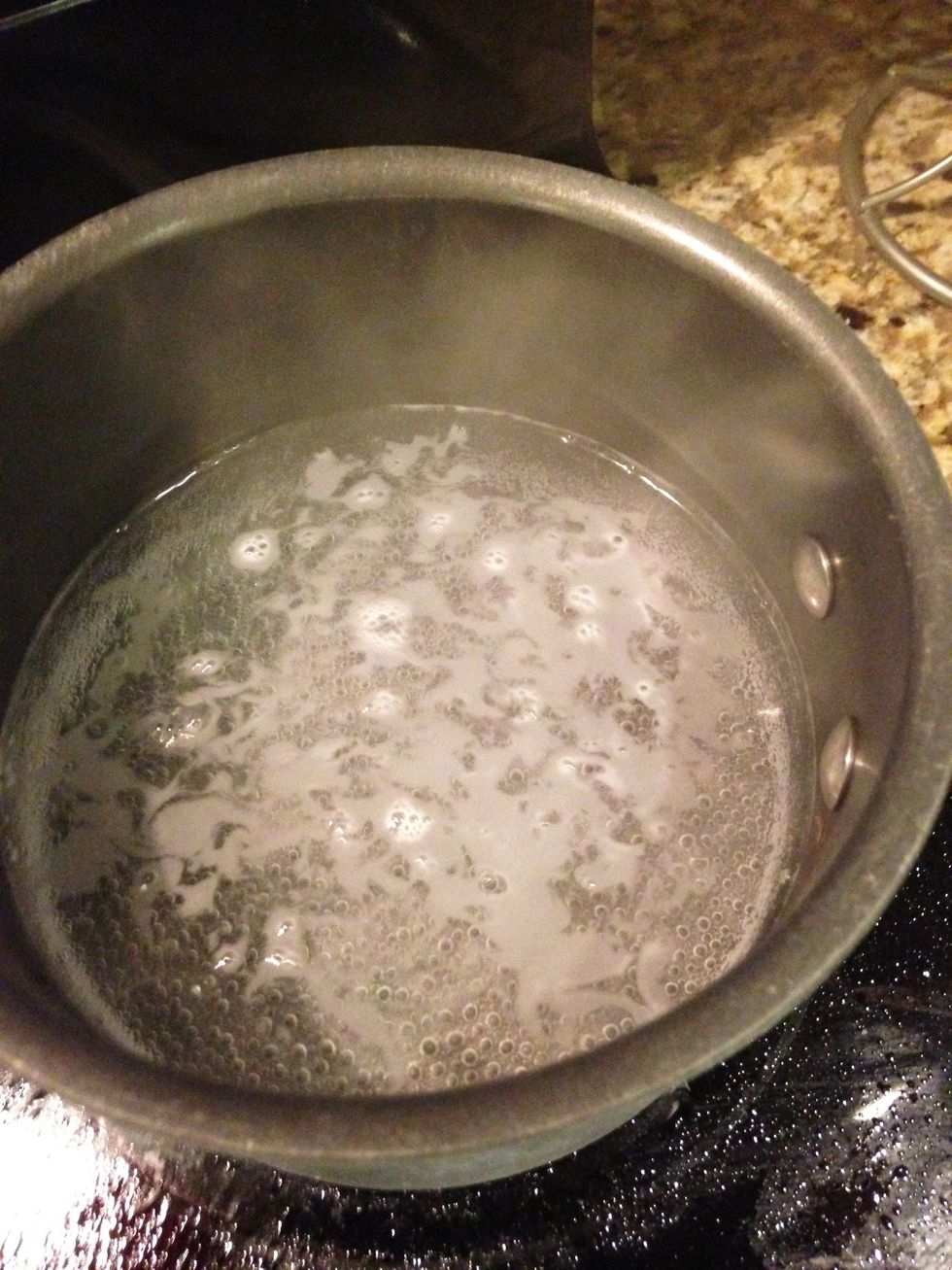Boil the water..