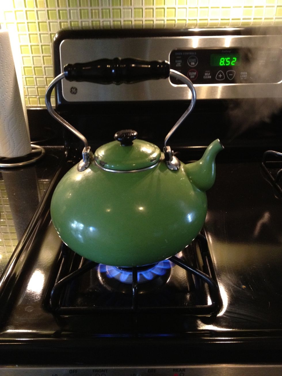 boil the water