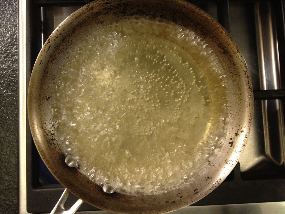 Boil two parts vinegar and one part sugar. Make sure the sugar is dissolved