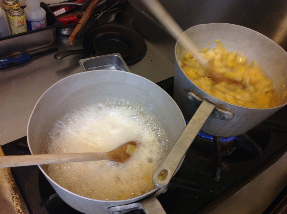 Boil until gel stage