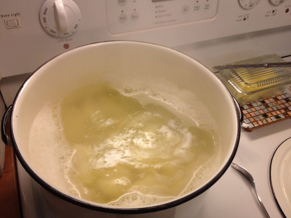 Boil until just tender. If they are over-cooked they will be watery.