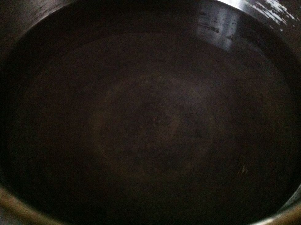 Boil water and add 1 tsp salt and 2 tbsp oil and then add lasagne strips to it