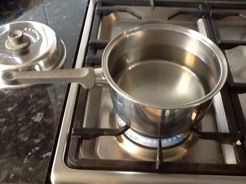 Boil water and cook pasta to how you like it.