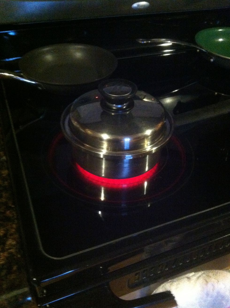 Boil water first! Cold water will not lead to happiness.. I found this out.