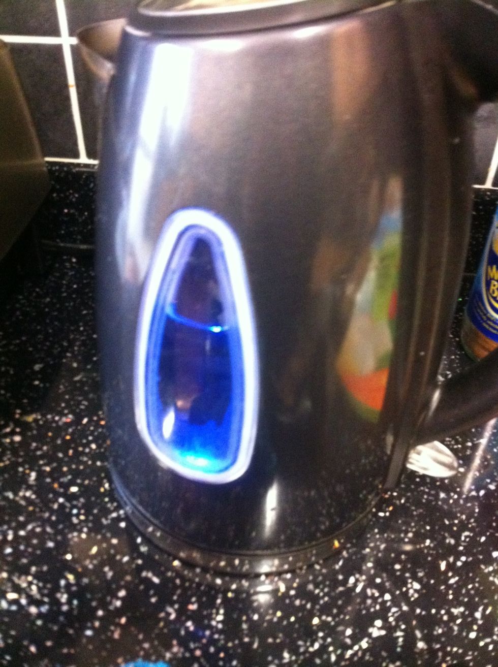 Boil water in kettle