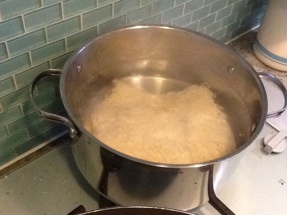 Boil water, when the water is boiling add noddles
