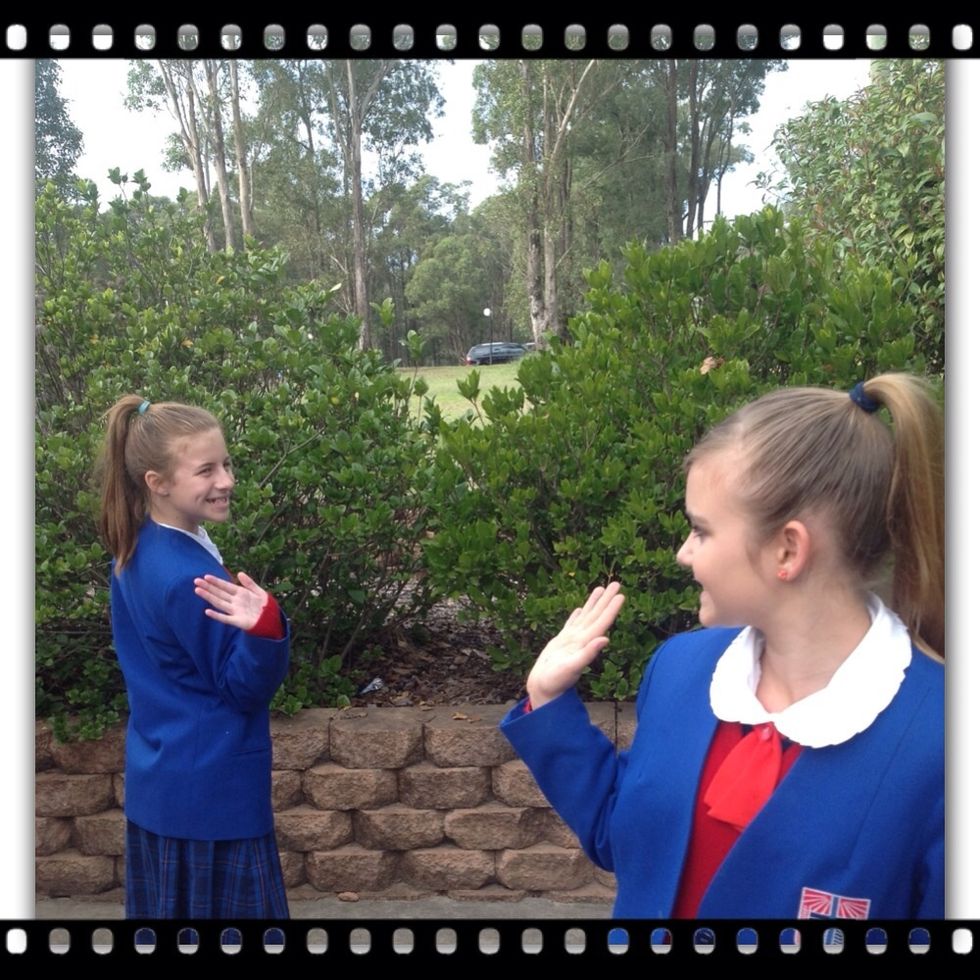 "Bonjour" is the formal way to say hello \ud83d\udc4b "Salut" is the informal way to say hello\ud83d\udc4b