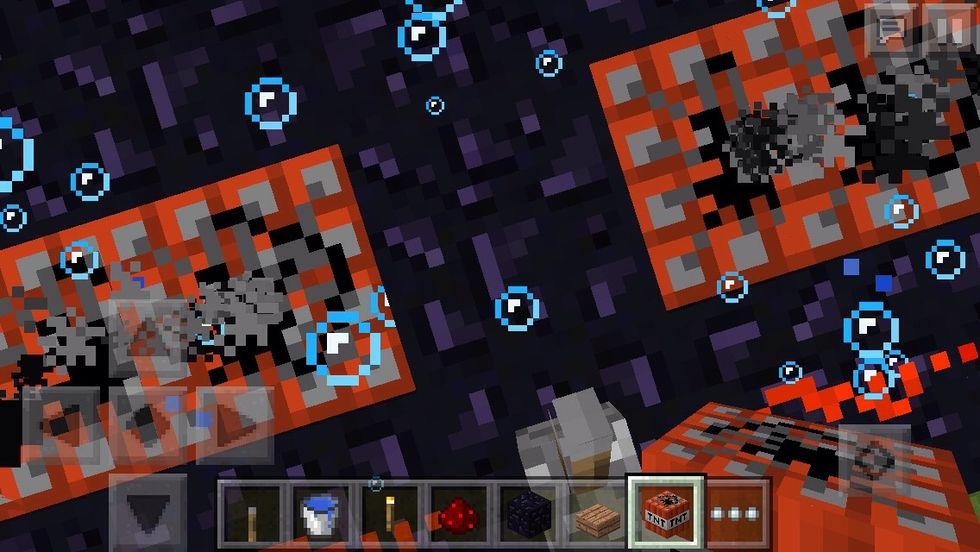 Bonus launch yourself by standing in middle