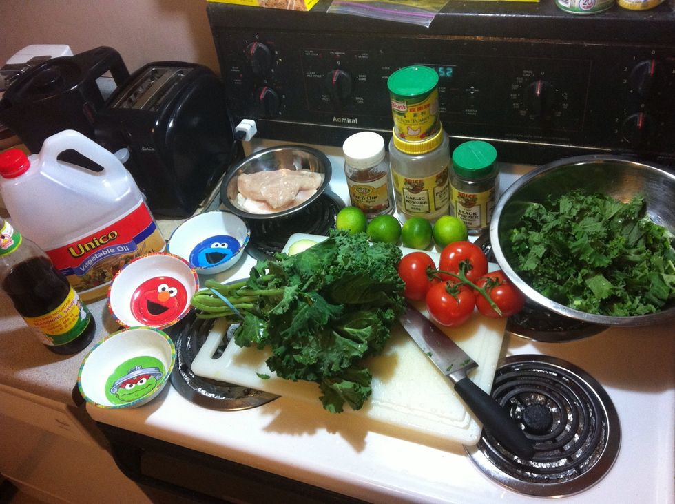 Boom! That's all you need in your raggedy kitchen.