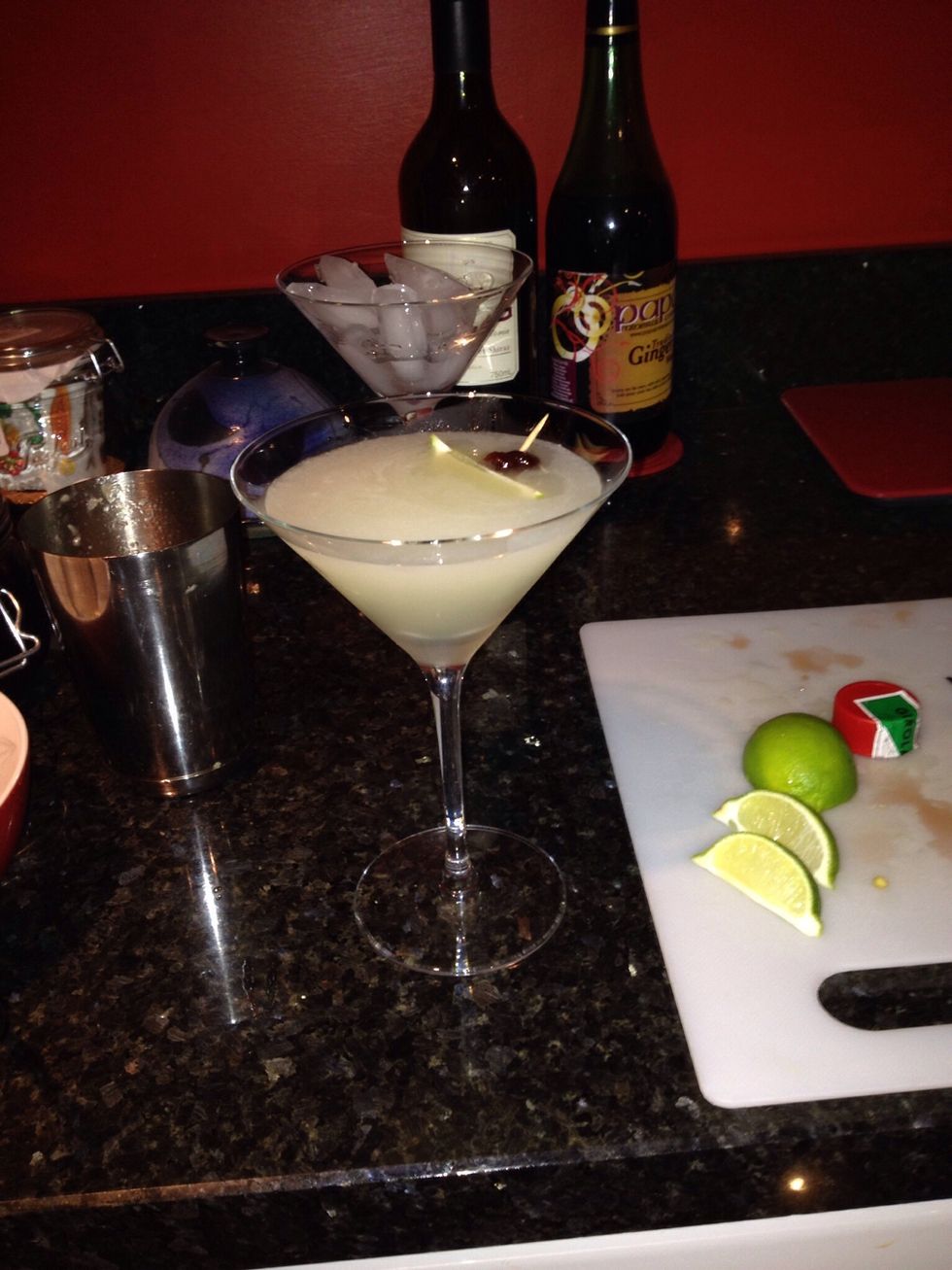 Boom! The Papa Doble, The Hemingway Daiquiri for your imbibification. These are best consumed in multiples with friends, banter, and wearing sunglasses. B-)