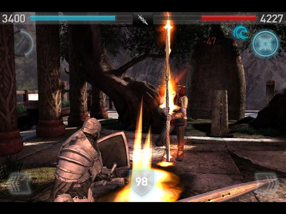 Bosses and titans further on in the game can also have magic attacks and special combos that deal heavy damage if you don't dodge, block or parry them