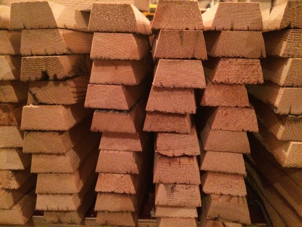 Both tapers and angle cuts are done!!