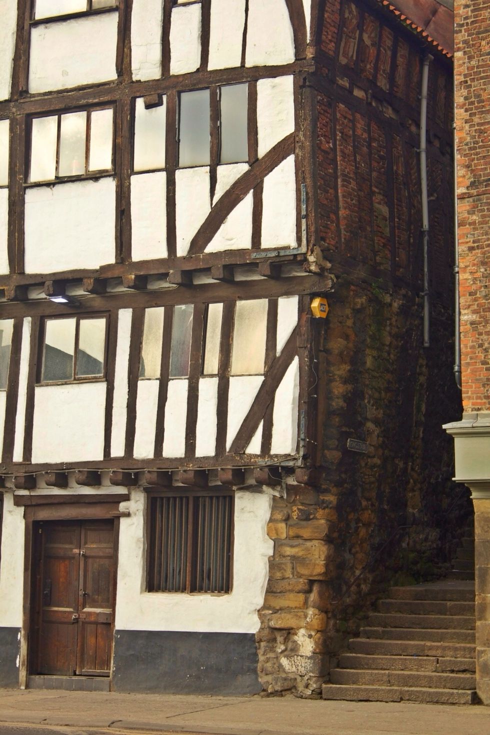 Bottom of Long Stairs