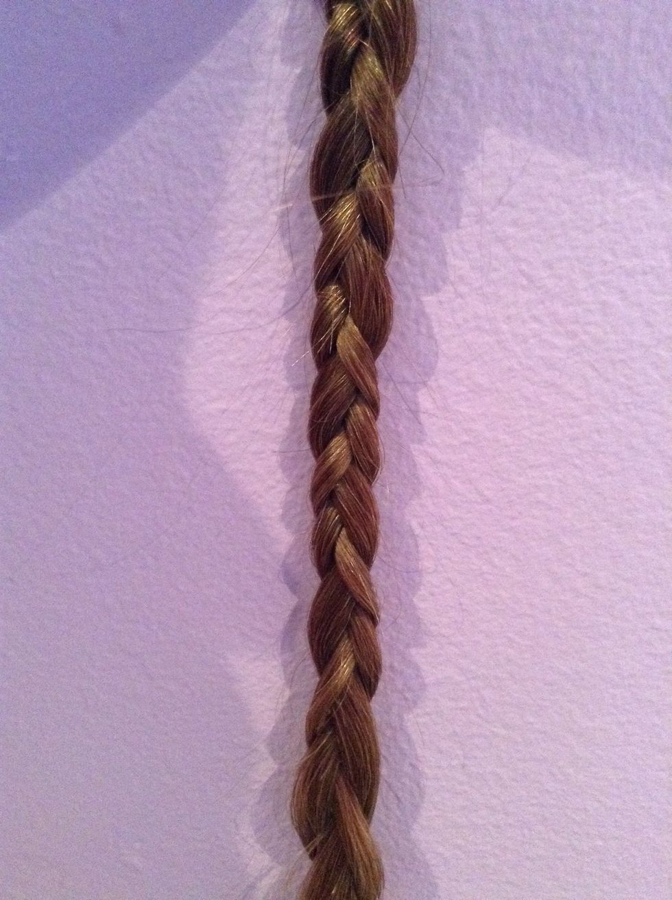 braid that section of hair. make sure the hair isn't braided tight!\ud83d\udc95