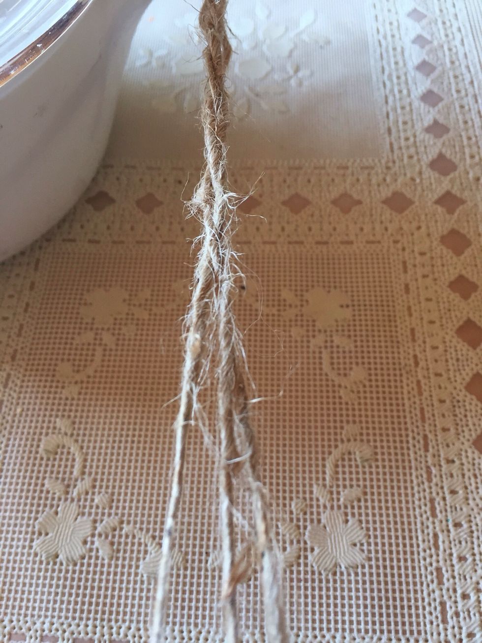 Braid the twine....
