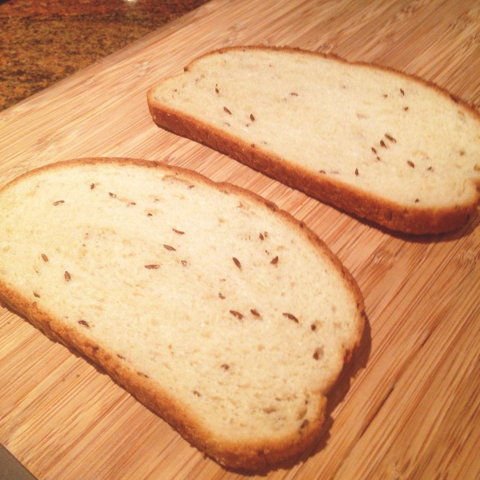 bread. rye is good.