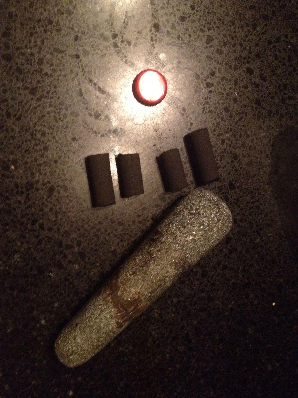 Break in to smaller pieces