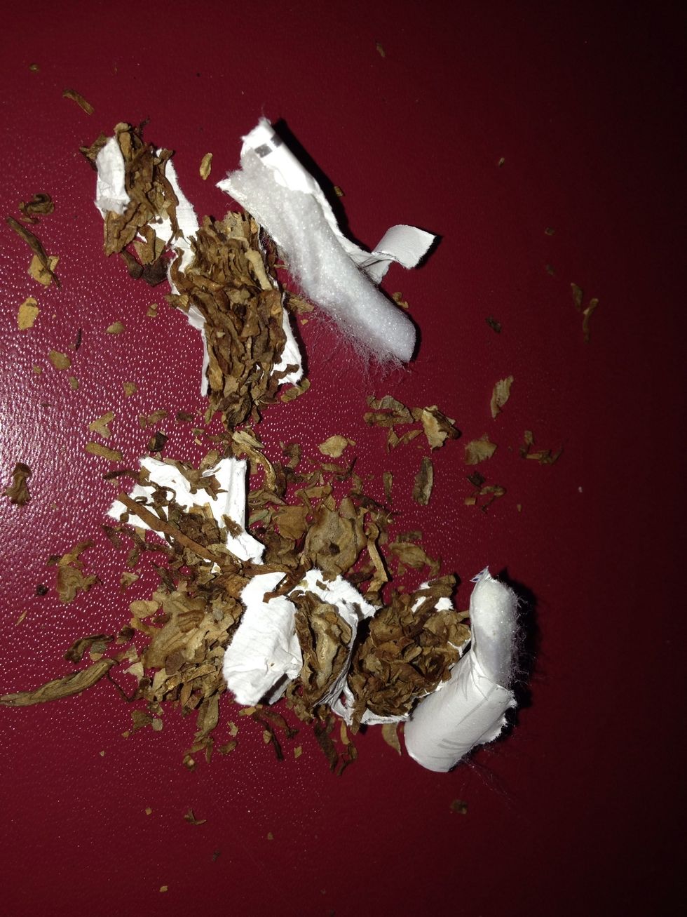 Break it further, till it has the consistency you want.